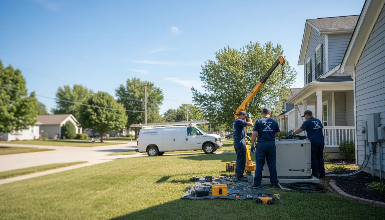 Generator Installation in Utica, KS near me